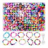 1000pcs Polymer Clay Beads