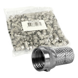 100pcs Conector F Rosca