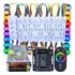 100pçs Módulo 3-led Rgb 6060 1,5w 160º + Cont Touch + Fonte