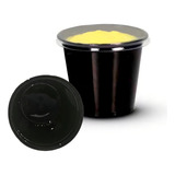 100un Molheira 60ml Galvanotek Preto C  Tampa Shoyu maionese