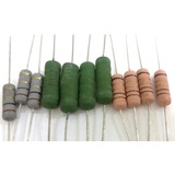 100un Resistor Fio carvao