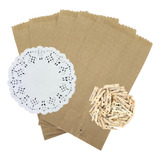 100x Kit Embalagem Kraft