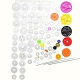 106x Kit De Engrenagem Kit De Engrenagens Peças De Engrenagem Simples