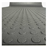 10m Piso Moeda Academia Preto De 3mm - Rolo De 3mm X 1mt
