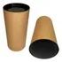 10uni Tubolata 10x30 Embalagem Kraft Preta Branca Ouro Prata