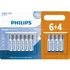 10unidades Pilha Alcalina Aaa  Philips -  Palito 
