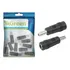 10x Adaptador P4 2 1 X 5 5mm Fêmea Para 2 5 X 5 5mm Macho   Green