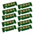 10x Chip Para Toner Samsung D204 Mlt-d204u M4025 M4075fw 15k