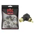 10x Plug Adaptador Rca Macho X Fêmea- (formato L) 90º Graus