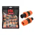 10x Plug Speakon 4 Polos - Premium Profissional Série Prime - Laranja