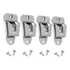10x Suporte Para Ptt Microfone Radio Motorola Kenwood Vertex