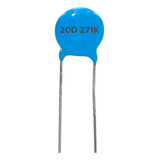 10x Varistor 20k 175vac  s20d271   20d271k175vac  Uso Geral