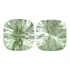11.81 Ct Par Ametistas Verdes Prasiolita 12 Mm Pedra Natural Verde