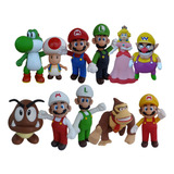 11 Bonecos Grandes Do Super Mario Bros Para Coleção Original