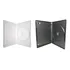 11 Caixa Dvd Amaray / Pack - 7 Transparente + 4 Preta 