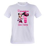 12 Camisetas Minnie Rosa