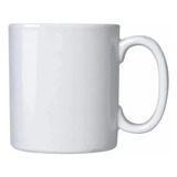 12 Caneca Cerâmica Cilíndrica Sublimação Branca Cor Branco Sem Personalização