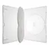 12 Estojo Capa Box Case Dvd Triplo Transparente Grosso 14 Mm