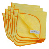 12 Flanelas De Microfibra