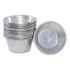 12 Formas Para Cupcake N 7 Mini Bolo - Petit Gateau Muffins Cor Prateado