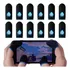 12 Luvinha Dedo Gamer V3 Free Fire Pubg Mobile Memo Antisuor