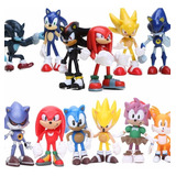 12 Miniaturas Sonic The