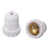 12 Pcs Bocal Soquete E27 Pendente Abajur Lampada Camarim Cor Branco 110v/220v (bivolt)