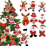 12 Pendentes Papai Noel