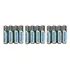 12 Pilhas Aa Philips Pilha Comum Extra Zinco Cilíndrica 1.5v