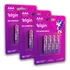 12 Pilhas Aaa 900mah Palito Recarregável Elgin 3 Cartelas