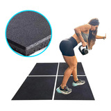 12 Pisos Emborrachado Academia Crossfit 3 Metros 50x50x1 5cm
