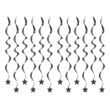 12 Serpentinas Prateadas E V A Com Glitter   Carnaval Folia