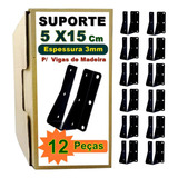 12 Suportes Metal 3mm