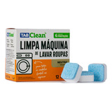 12 Tabletes Pastilhas Limpa