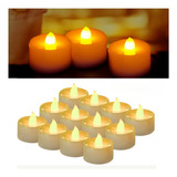 12 Vela Led Luz