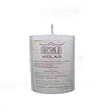 12 Velas Votivas 7 Dias 330g  Branco 