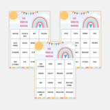 120 Cartelas Cha Bingo