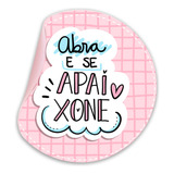 120 Etiquetas Adesivas Frase