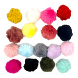 120 Pecas Pompom Pelucia