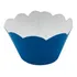 120 Wrappers Saia Para Cupcake Mini Doces Cor Azul