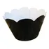 120 Wrappers Saia Para Cupcake Mini Doces Cor Preto