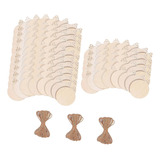 120pcs Recortes De Madeira