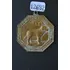 12692 Medalha Cinófila Nova Friburgo-rj Déc 60 Metal Dourado
