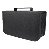 128 Estojo Bolsa De Armazenamento Para Dvd Pack Filme Jogo