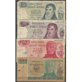 12863 Lote Argentina Com 4 Cedulas