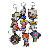 12chaveiro Emborrachado One Piece