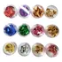 12un Folhas De Ouro Colorida Para Encapsular Cor Hs-518