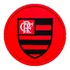 12un Portacopos Time Flamengo Bolacha Emborrachado+1 Brinde 