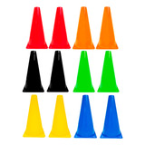 12x Mini Cone Sinalizacao
