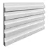 13 Placas De Isopor Lambril Painel Ripado Decorativo 30cmx1m
